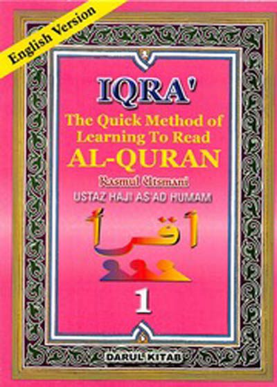 Iqra-The QUick Method Of Learning To Read al-Quran